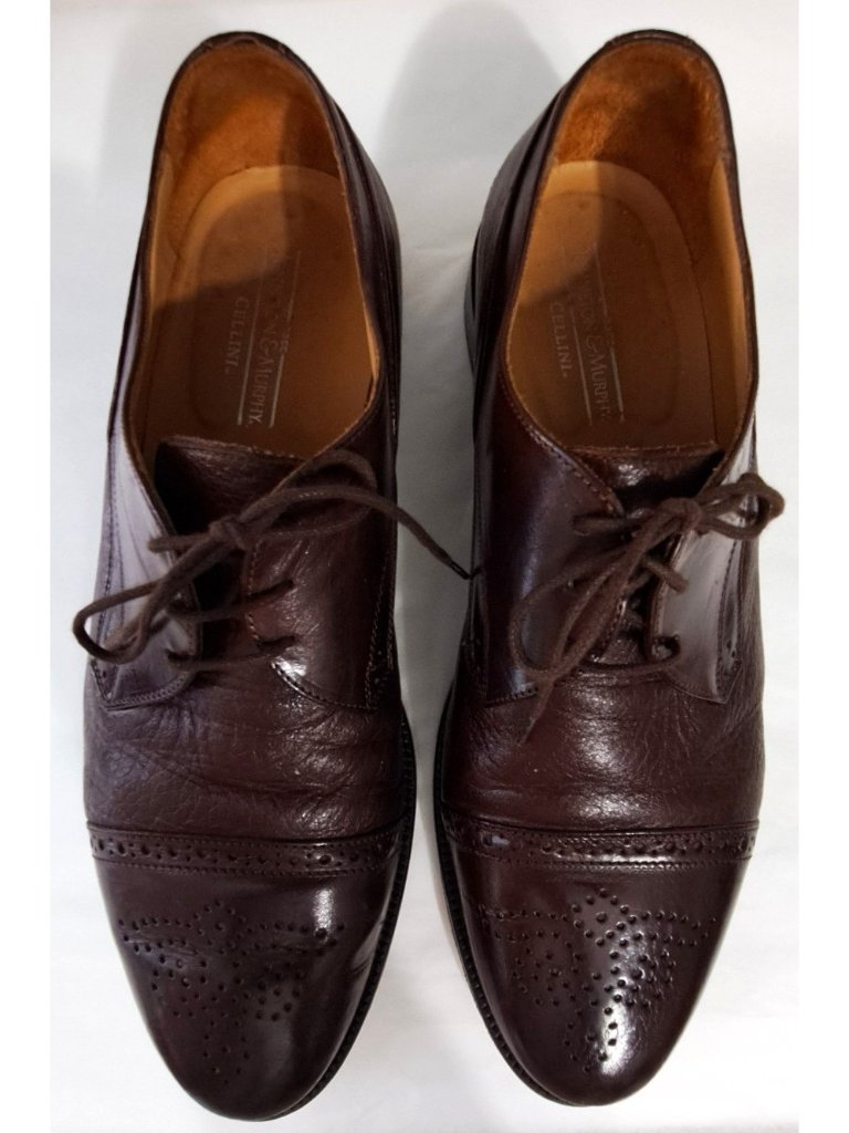 Johnston Murphy Mens 95 Cellini Brown Oxford Shoes Johnston Murphy Mens 95 Cellini Brown Oxford Shoes